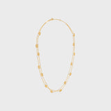 18K Triomphe Pearl Double Necklace