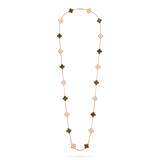 18K Vintage Alhambra 20 Motifs Long Necklace