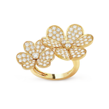 18K Frivole Between the Finger Ring