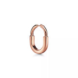18K T Lock ROSE Edition Medium Earrings