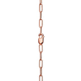 18K T Lock Pendant Pave Diamonds Necklace