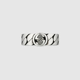 Double G Interlocking G Wide Ring