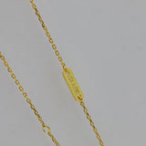 18K Two Butterfly Pendant with Diamond & Turquoise Necklace
