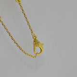 18K Two Butterfly Pendant with Diamond & Turquoise Necklace