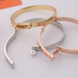 18K White Gold Kelly H Bracelet