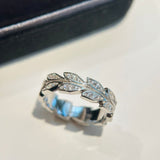 18K White Gold Victoria Vine Ring