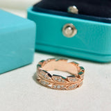 18K T Victoria Vine Ring