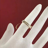 18K Vendome Louis Diamonds Ring