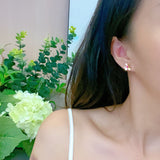 18K Frivole Mini Ruby Earrings