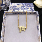 18K CD Chain Bracelet