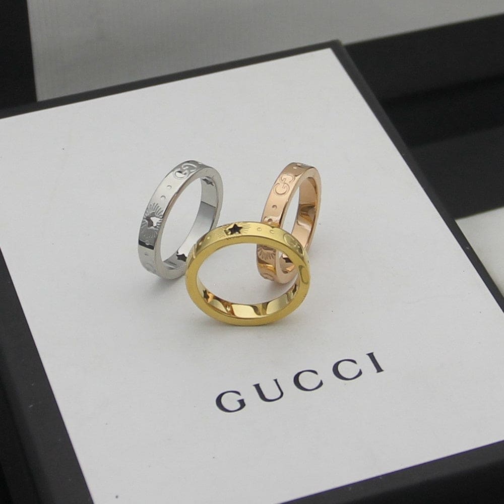 18K GG Icon Yellow Gold Ring