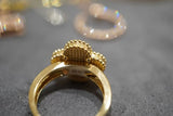 18K Vintage Alhambra Carnelian Ring