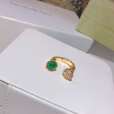 18K Perlée Couleurs Between The Finger Ring