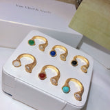 18K Perlée Couleurs Between The Finger Ring