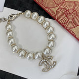 18K Pearls CC Bracelet