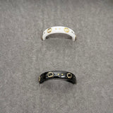 18K GG Icon White Zirconia Ring