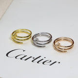 18K Juste Un Clou Diamond Ring
