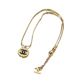 18K CHANEL CC Pendant Necklace