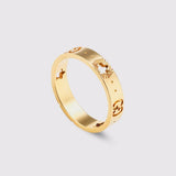 18K Gucci Icon Yellow Gold Ring