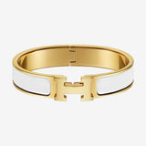 18K White Clic H Bracelet