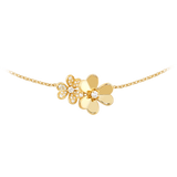 18K Frivole Clover Clover Necklace