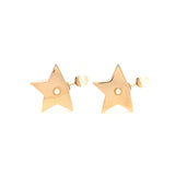 18K CD Tribales Star Earrings