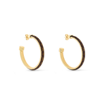 18K Louis Signature Earrings