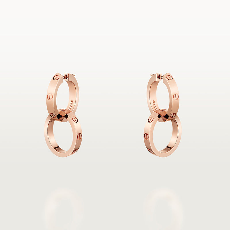 18K Love Earrings