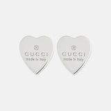 18k GUCCI Heart Earrings