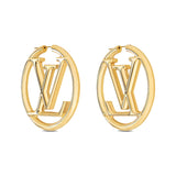 18k Louis Louise Hoop Earrings