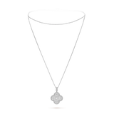 18K Van Cleef & Arpels Magic Alhambra One Motifs Diamonds Necklace