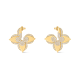 18K Louis Medaillon Earrings