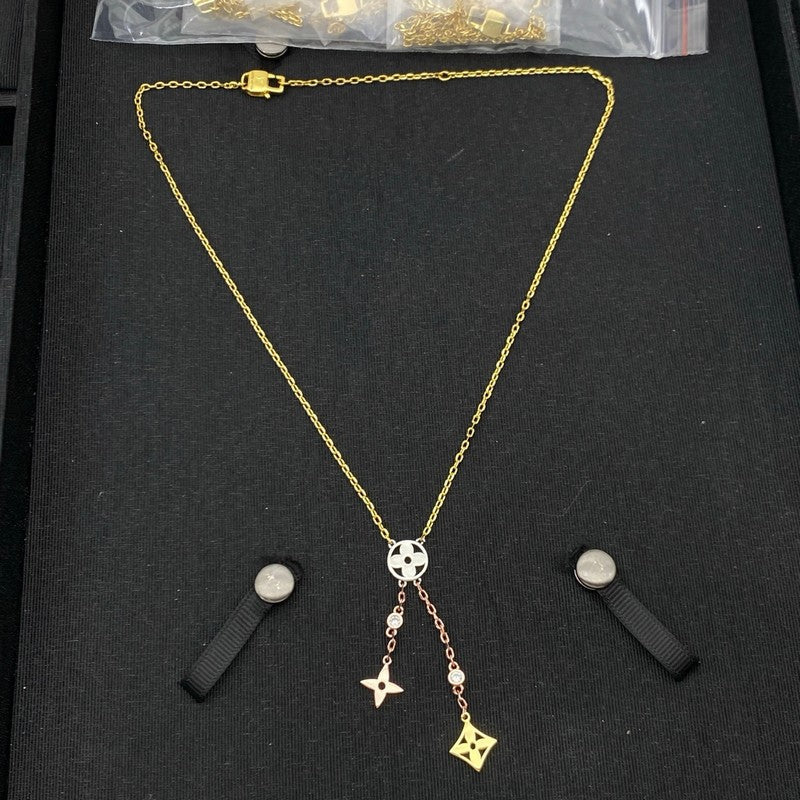18K Louis Blossom Gold Necklace