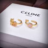 18K Triomphe Indie Hoops Earrings