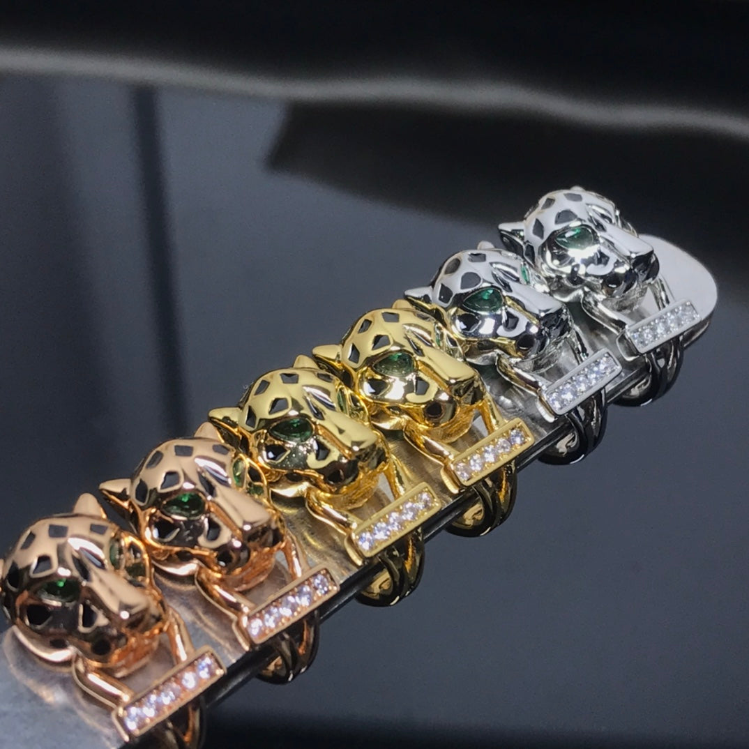 18K Panthere De Earrings
