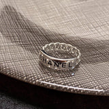 18K Chanel Chain Link Ring