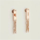18K Her Diamond Kelly Gavroche Earrings