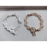18K Her Cha?ne D'ancre Encha?n¨¦e Bracelet