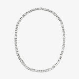 18K F Baguette Chain Necklace