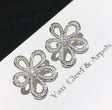 18K Flowerlace Earrings