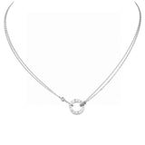 18K Love 2 Diamond Necklace