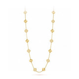 18K Vintage Alhambra 20 Motifs Long Necklace