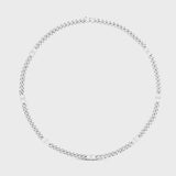 18K Celine Triomphe Gourmette Chain Necklace
