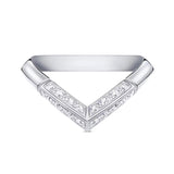 18K Louis V Diamonds Ring