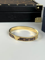 18K Louis Vintage Leather Bracelet