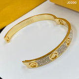18K F Is Bracelet