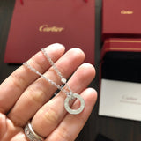 18K Love Diamond Necklace