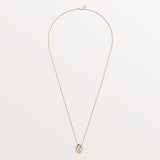 18K Trinity Cushion Necklace