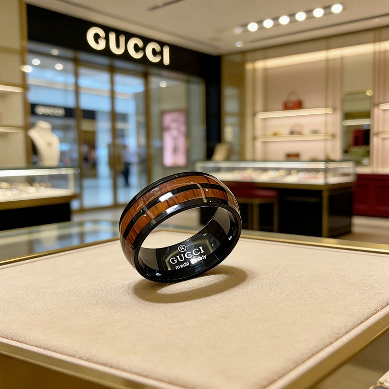 18K GG Anger Forest Black Ring