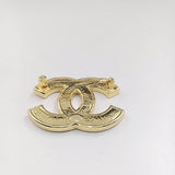 18K CC Black Brooch